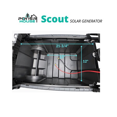 Cutting Edge Power Solar Generator, No Inverter Surge, PWM Start 701575491292